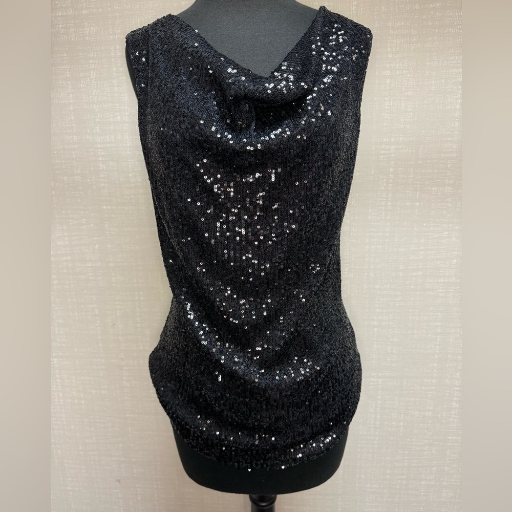Joseph Ribkoff Sleeveless Sequin Top